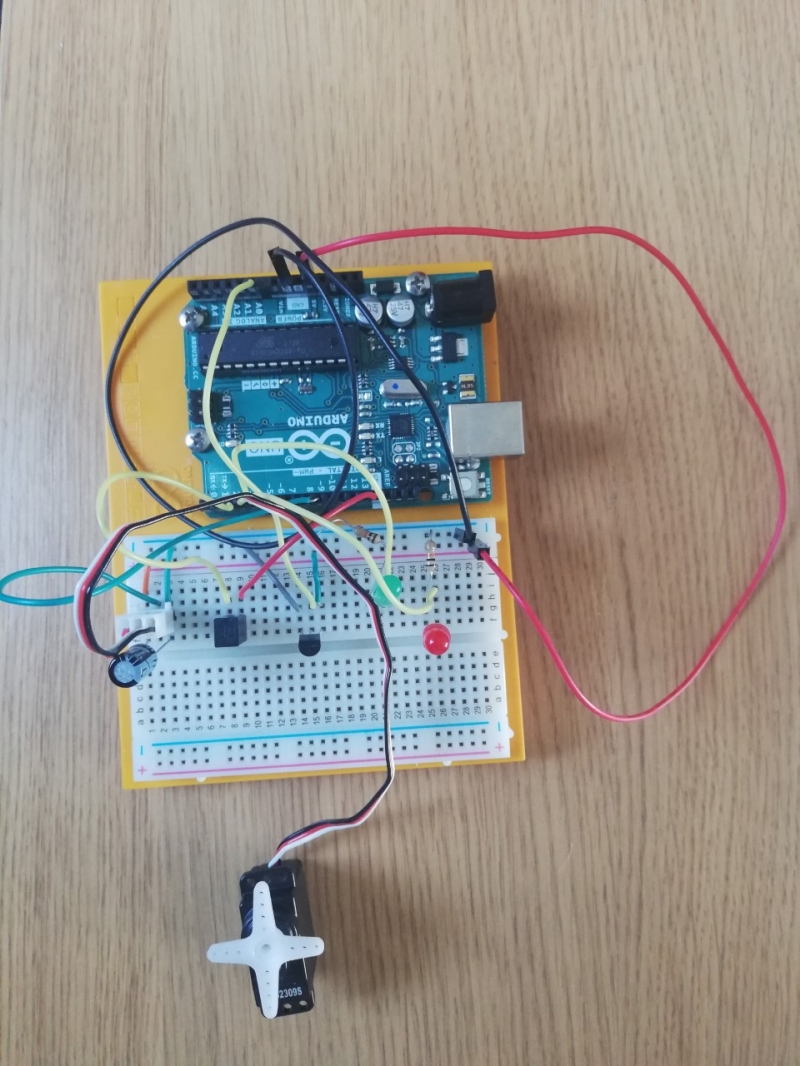 Arduino Uno wiring